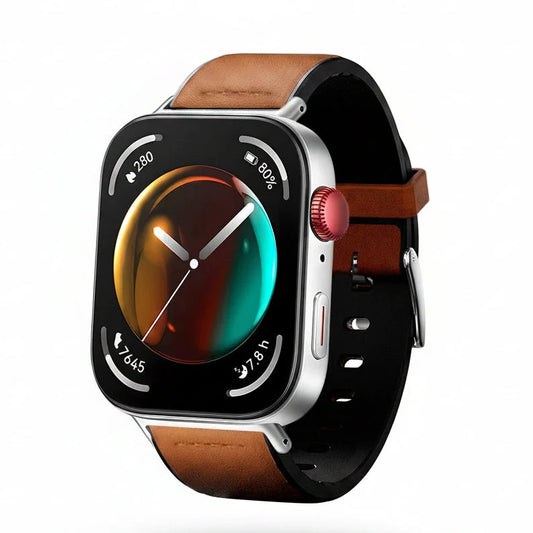 Classic Leather Watch Band for Huawei Watch Fit 4 / 4 Pro / Fit 3 – Pin Buckle
