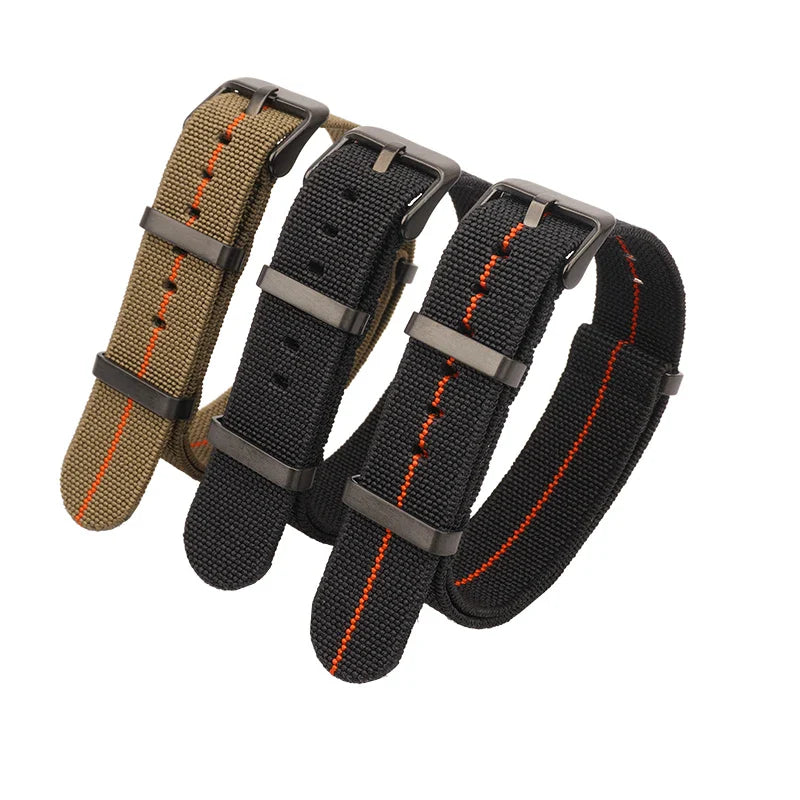 COROS Elastic Nylon Watch Band - Washable Waterproof Strap For Outdoors