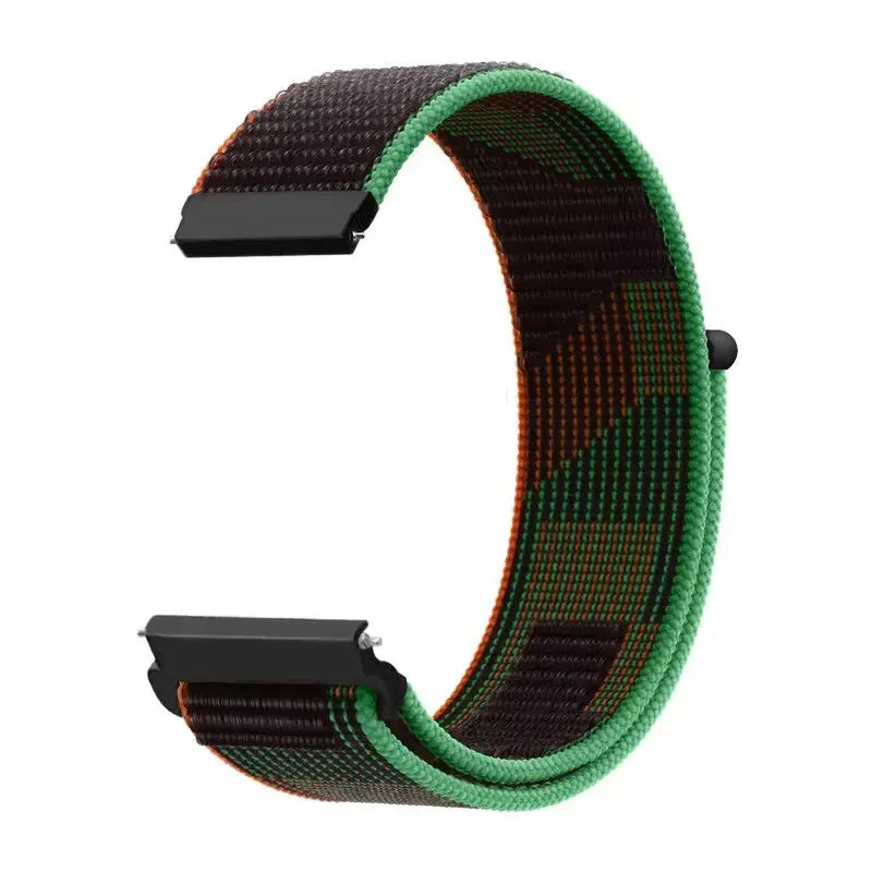 OnePlus Watch Nylon Sport Loop Band, Adjustable Velcro, 50 Colors