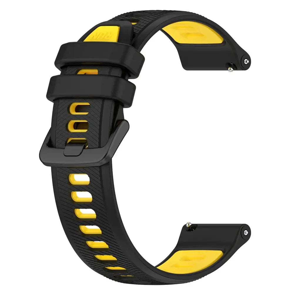Amazfit Balance, GTR, GTS & Bip Ridged Silicone Sport Band, 32 Colors