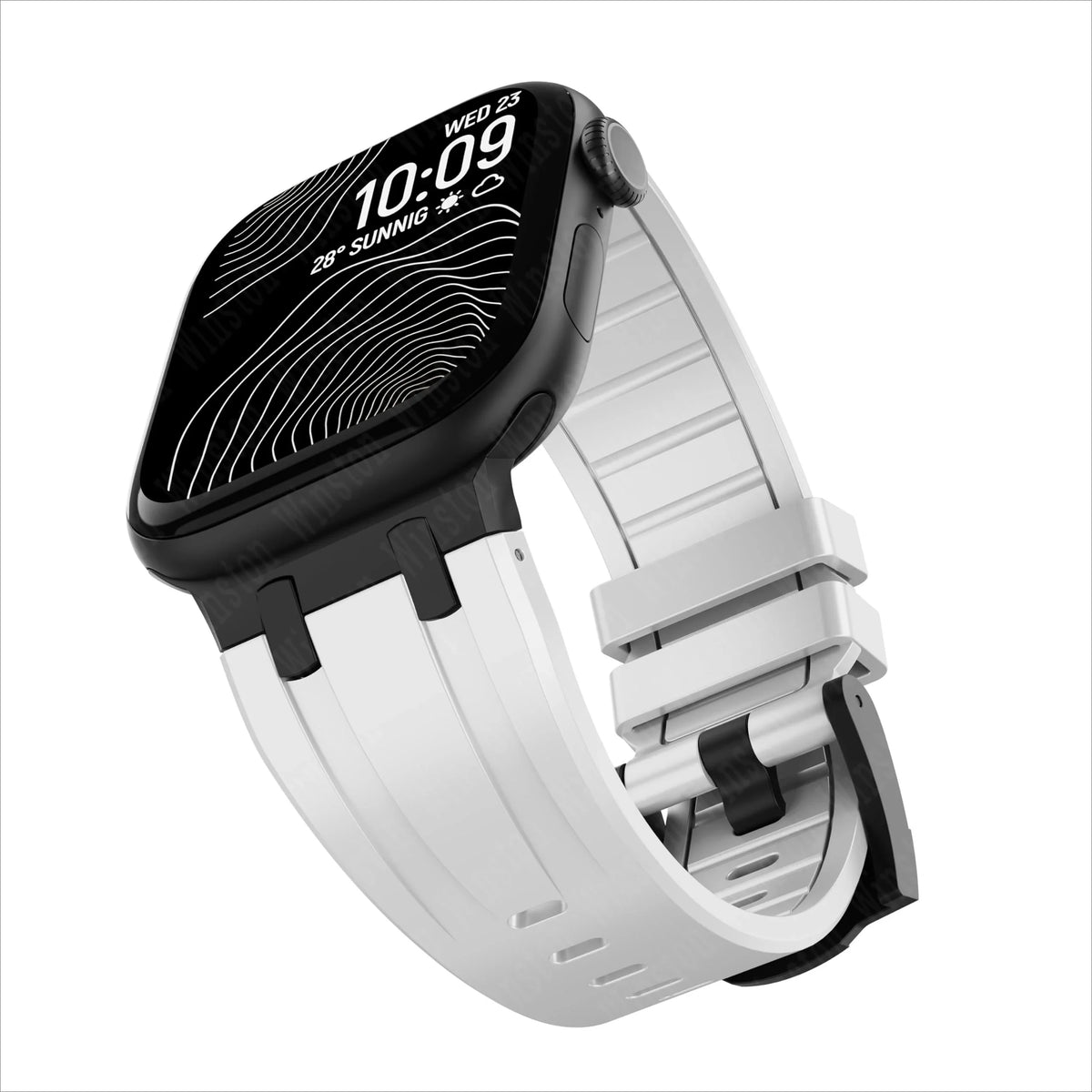 Liquid Silicone Apple Watch Band – Rubber Sport Strap | Series 11/10/9/8/7/6/SE & Ultra 1/2/3 | 42–49mm