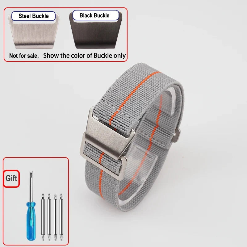 OnePlus Smartwatch Bands Nylon Elastic Parachute Fabric Watch Strap