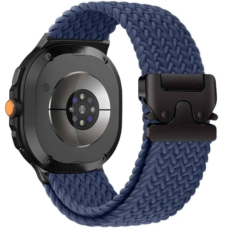 Nylon Woven Loop Band for Samsung Galaxy Watch 9 & 8 40mm 44mm & Classic 46mm | Parachute Buckle Sport Strap