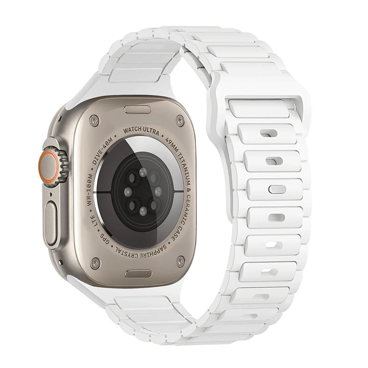 Silicone Strap for Apple Watch Ultra 3/2/1 49mm – Series 11/10/9/8/7/6/SE/5/4 46/45/44/42/41/40mm