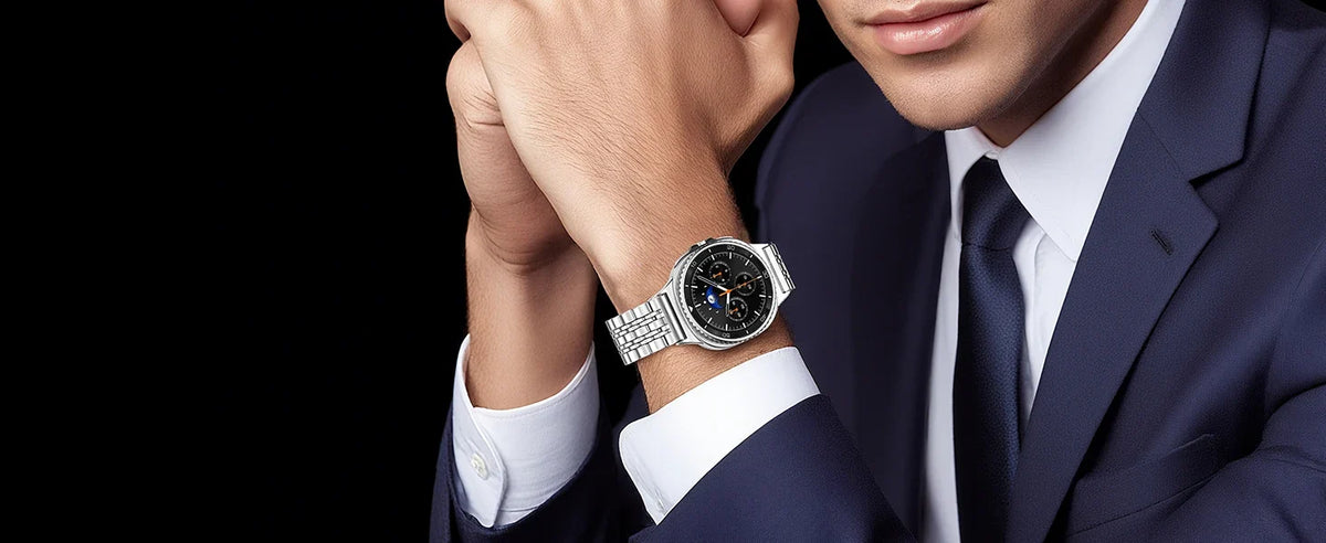 Stainless Steel Band for Samsung Galaxy Watch 8 40mm 44mm, 8 Classic 46mm & Ultra 47mm
