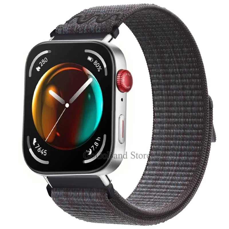 Nylon Loop Band for Huawei Watch Fit 3 / Fit 2 – Sport Replacement Wristband