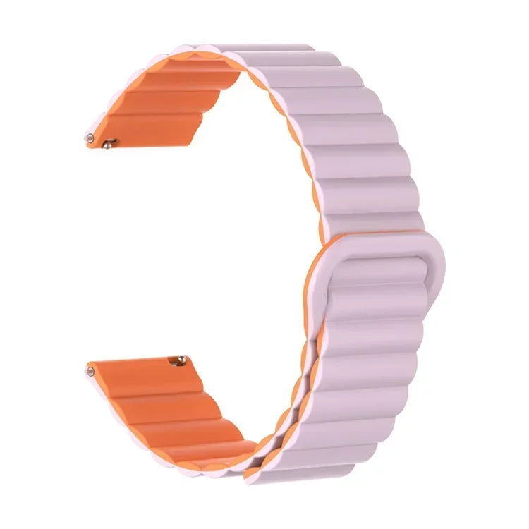 COROS PACE & APEX Ribbed Two-Tone Magnetic Loop Band, 28 Colors