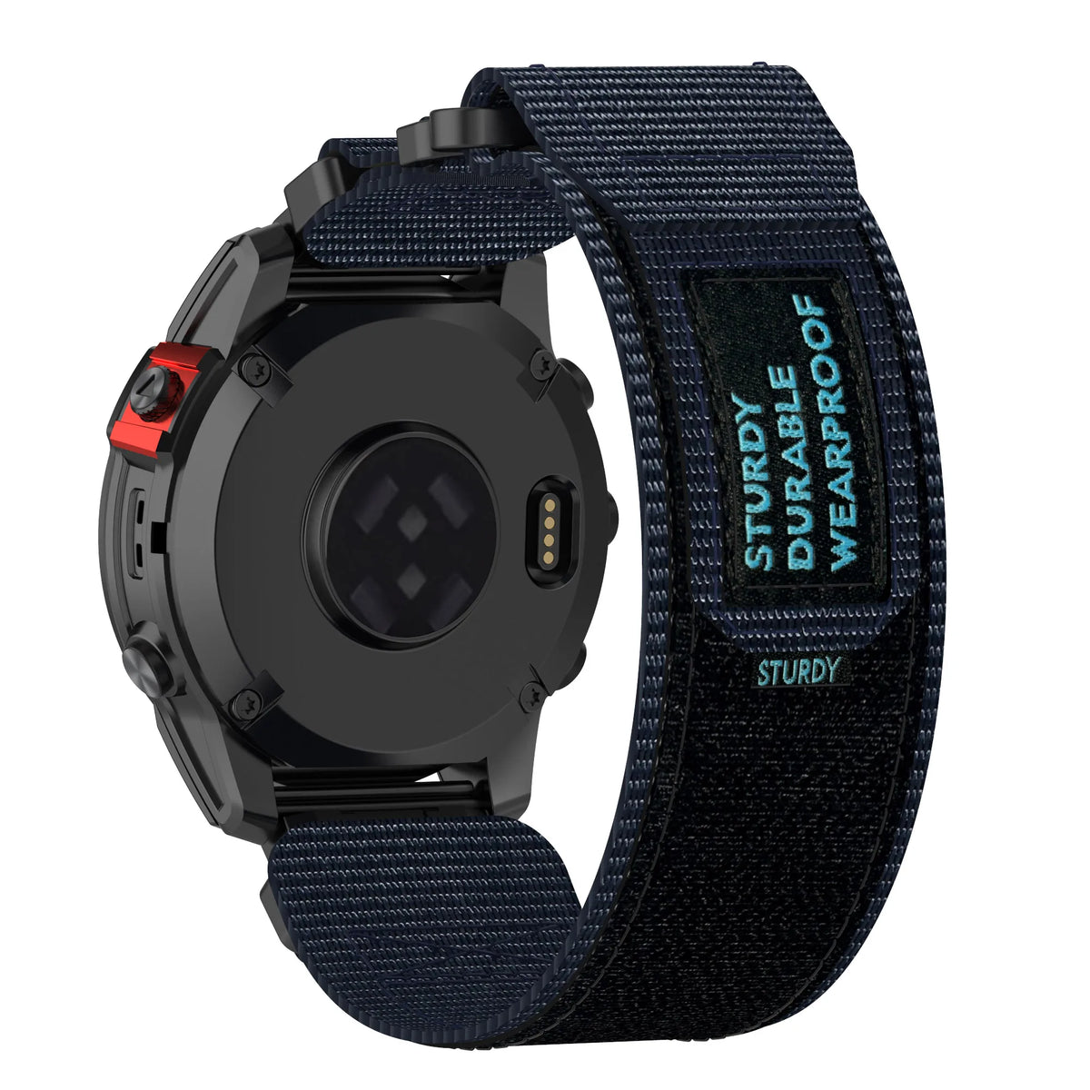 Garmin QuickFit 20/22/26mm Braided Nylon Hook-and-Loop Band
