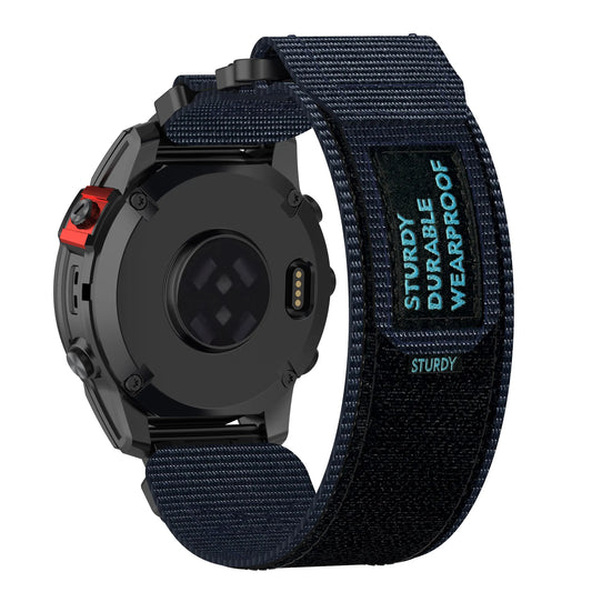 Garmin QuickFit 20/22/26mm Braided Nylon Hook-and-Loop Band