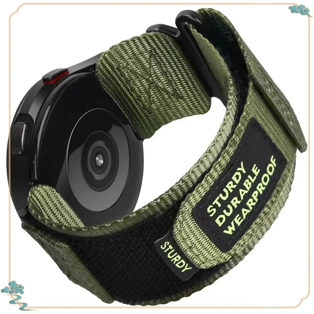 OnePlus Watch Rugged Nylon Sport Band, Camo & Solids, S or L
