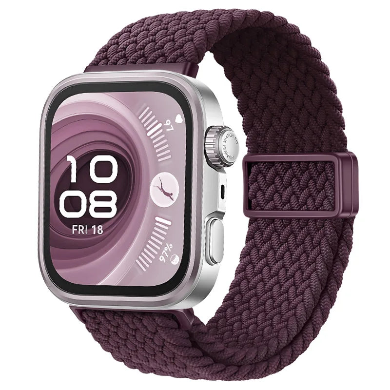 Magnetic Nylon Woven Band for Huawei Watch Fit 4 Pro / Fit 4 / Fit 3