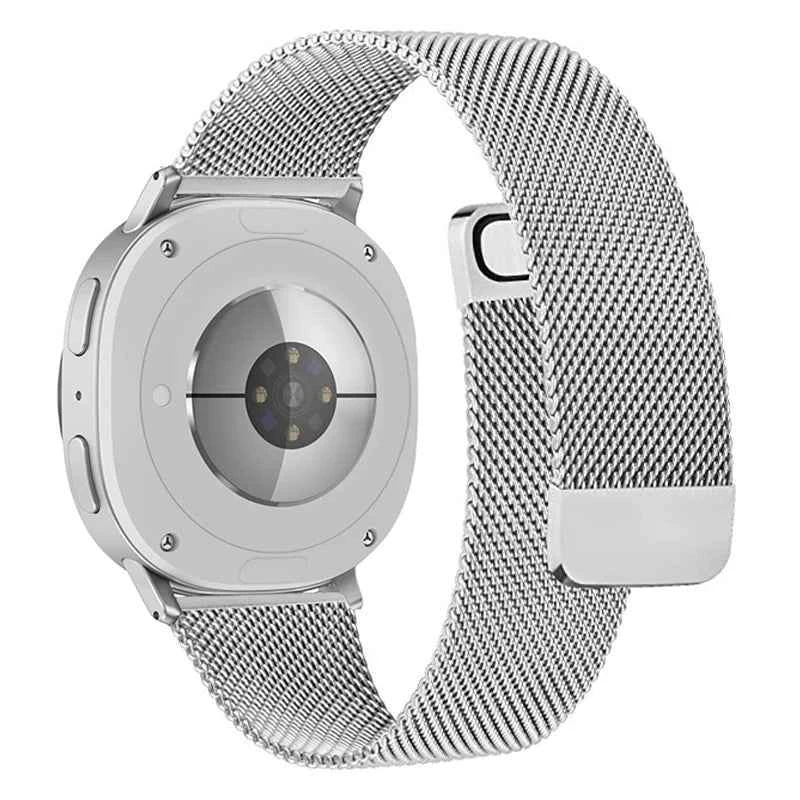 Samsung Galaxy Watch Magnetic Milanese Band | Watch 9 & 8 40mm 44mm / Watch 8 Classic 46mm / Galaxy Ultra 47mm Metal Wristband