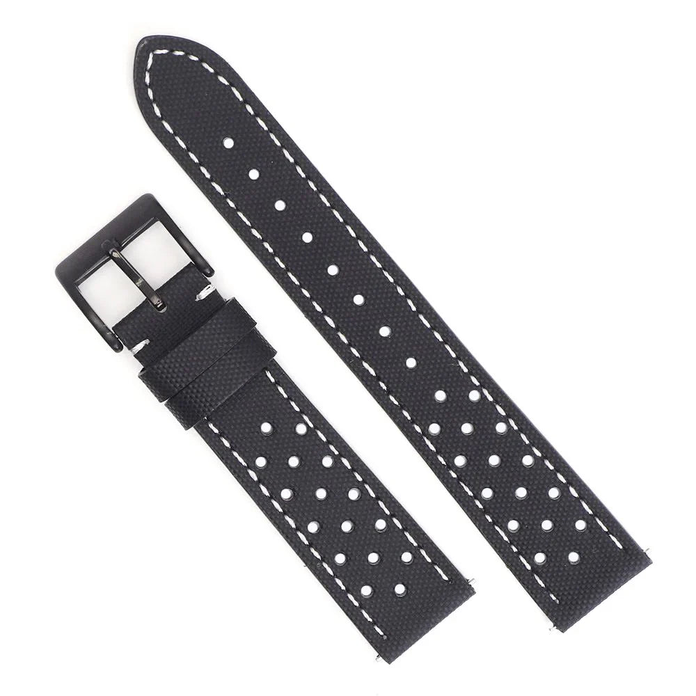 Samsung Galaxy Watch 7, 6, 5, 4 & FE Perforated Sailcloth Rally Band