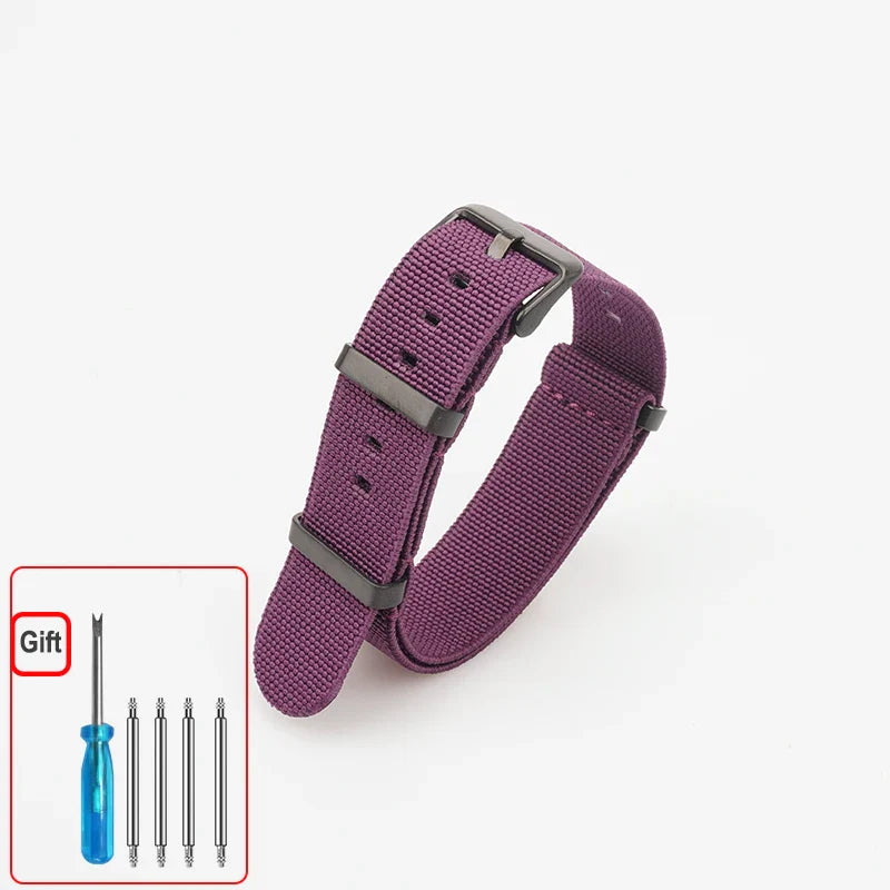 COROS Elastic Nylon Watch Band - Washable Waterproof Strap For Outdoors