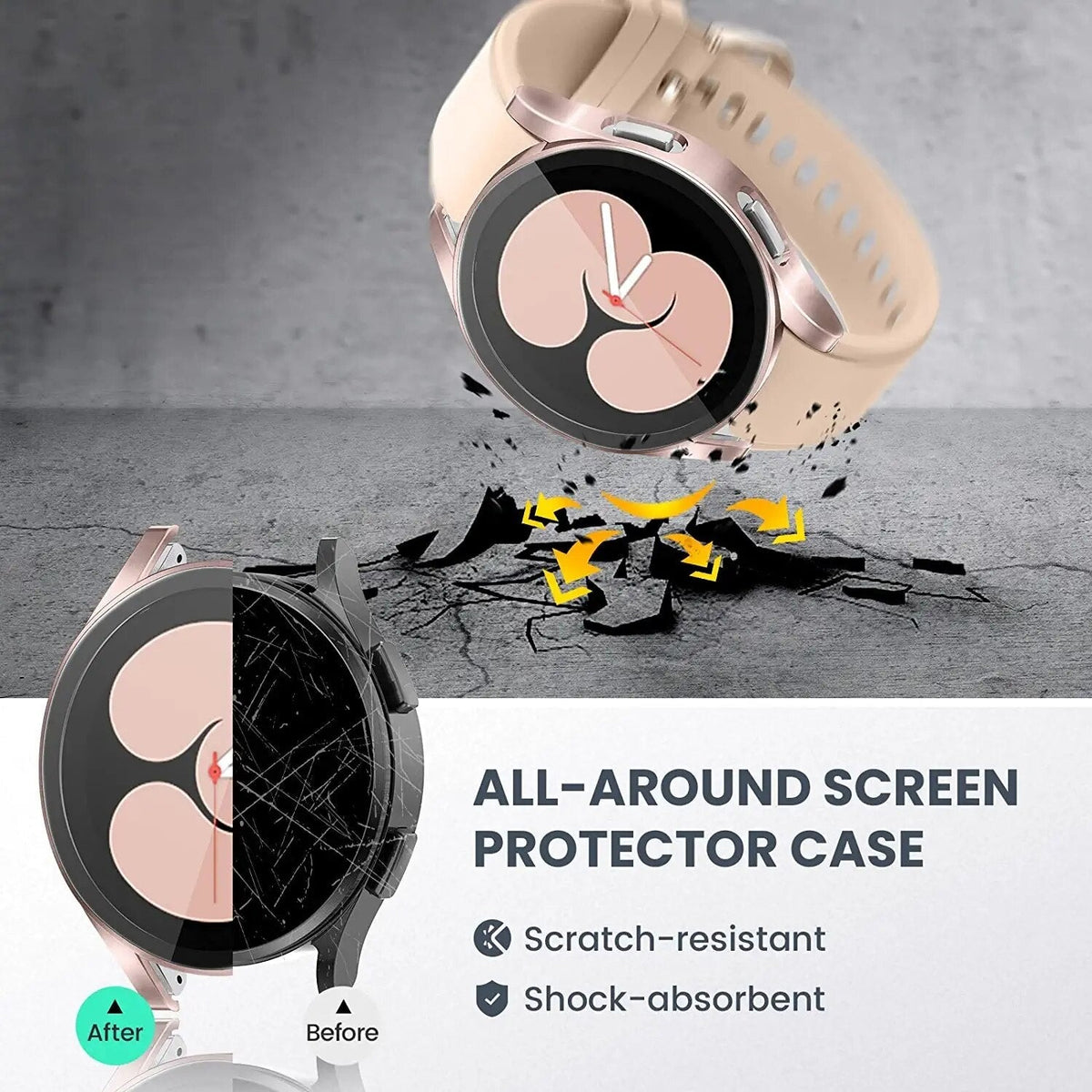 Samsung Galaxy  5 Watch Case 40MM, 44MM