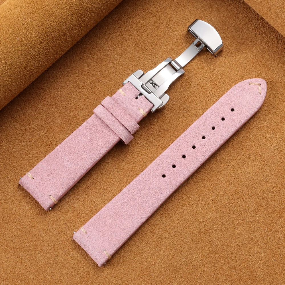 Polar Vantage, Grit X & Ignite Vintage Suede Band with Butterfly Clasp