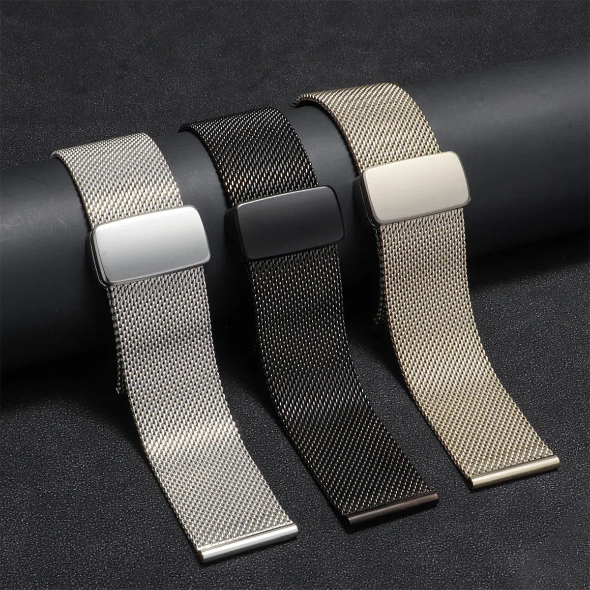 Metal Mesh Magnetic Watch Strap – 22mm | Huawei GT5/GT4/GT3 & Samsung Galaxy