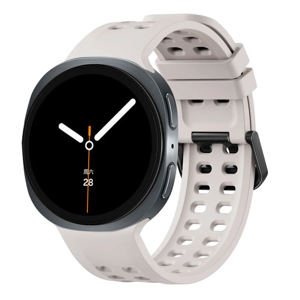 Silicone Sport Band for Samsung Galaxy Watch 9 & 8 40mm 44mm & Classic 46mm | Replacement Strap