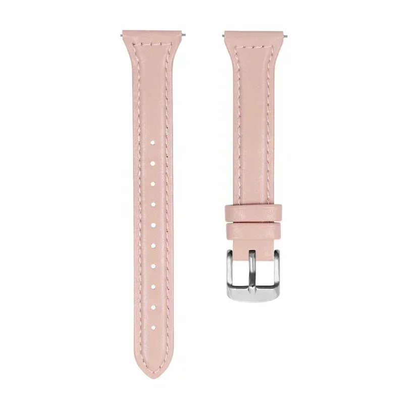 Motorola Moto Watch Slim Tapered Leather Band, 8 Colors