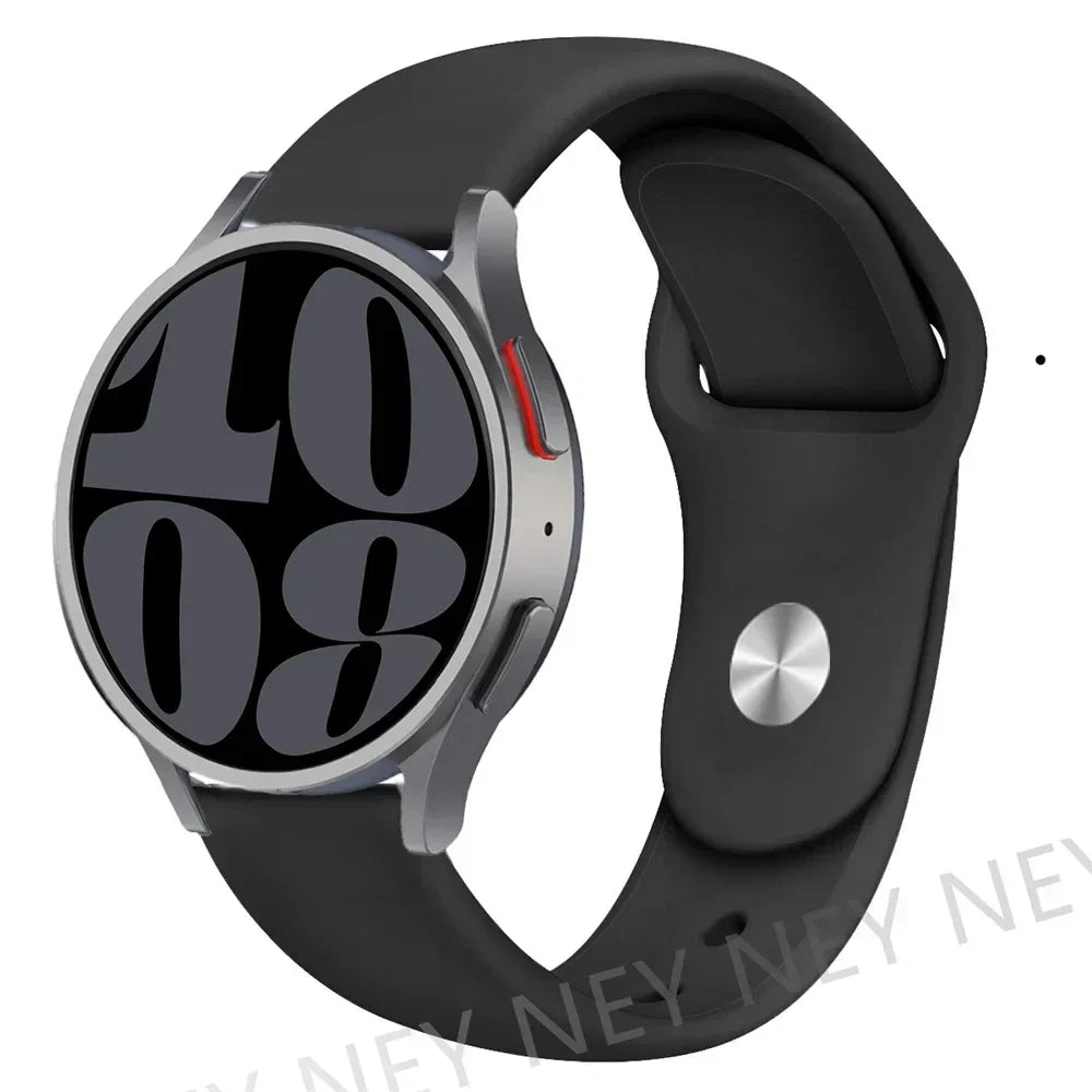 Motorola Moto Watch Smooth Silicone Pin-and-Tuck Band, 30 Colors