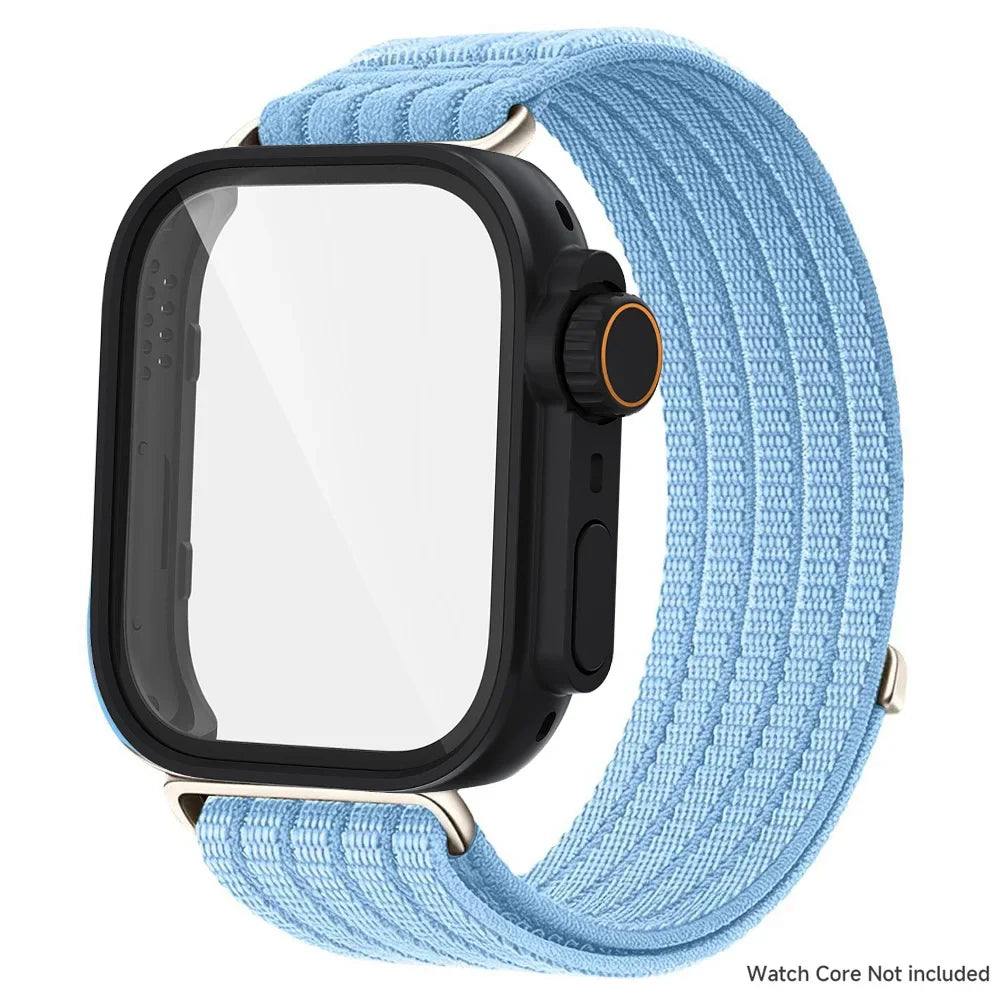 Nylon Band + Case for Huawei Watch Fit 5 / Fit 5 Pro – Woven Wristband with Ultra Cover
