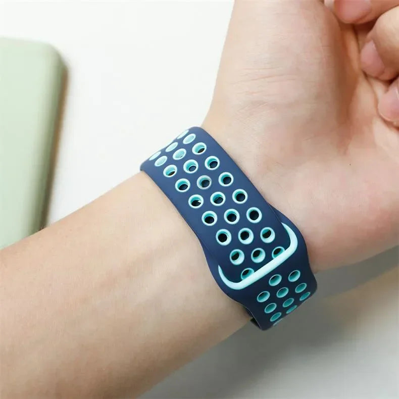 Motorola Moto Watch Two-Tone Perforated Silicone Band