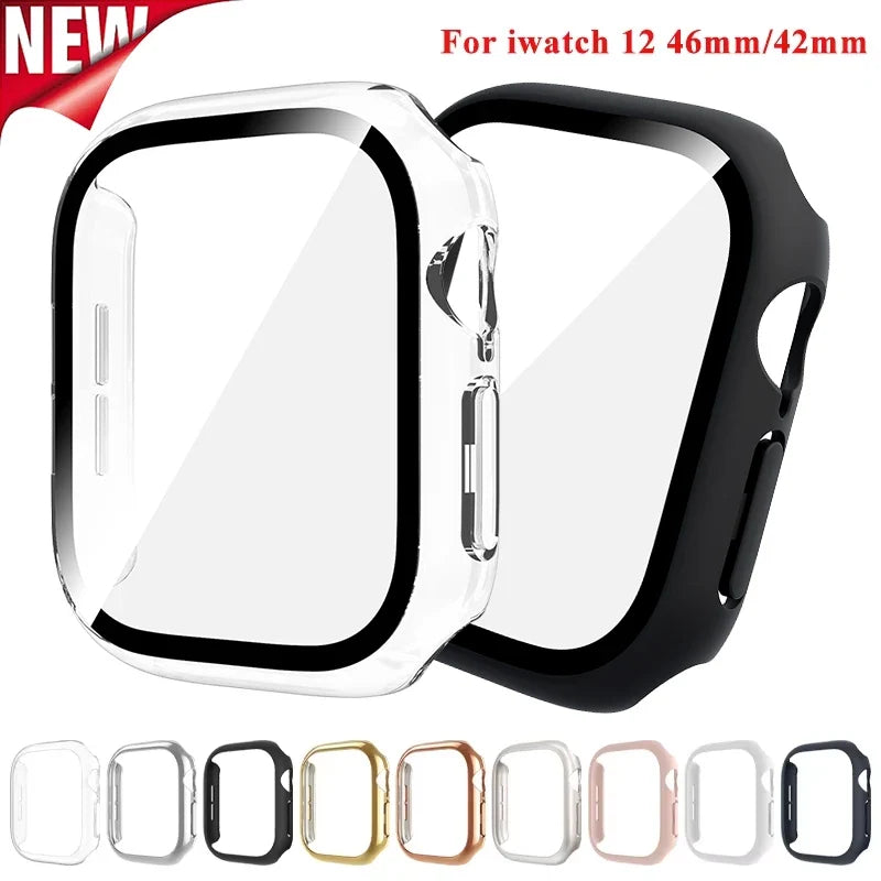Apple Watch Series 12 Tempered Glass Case