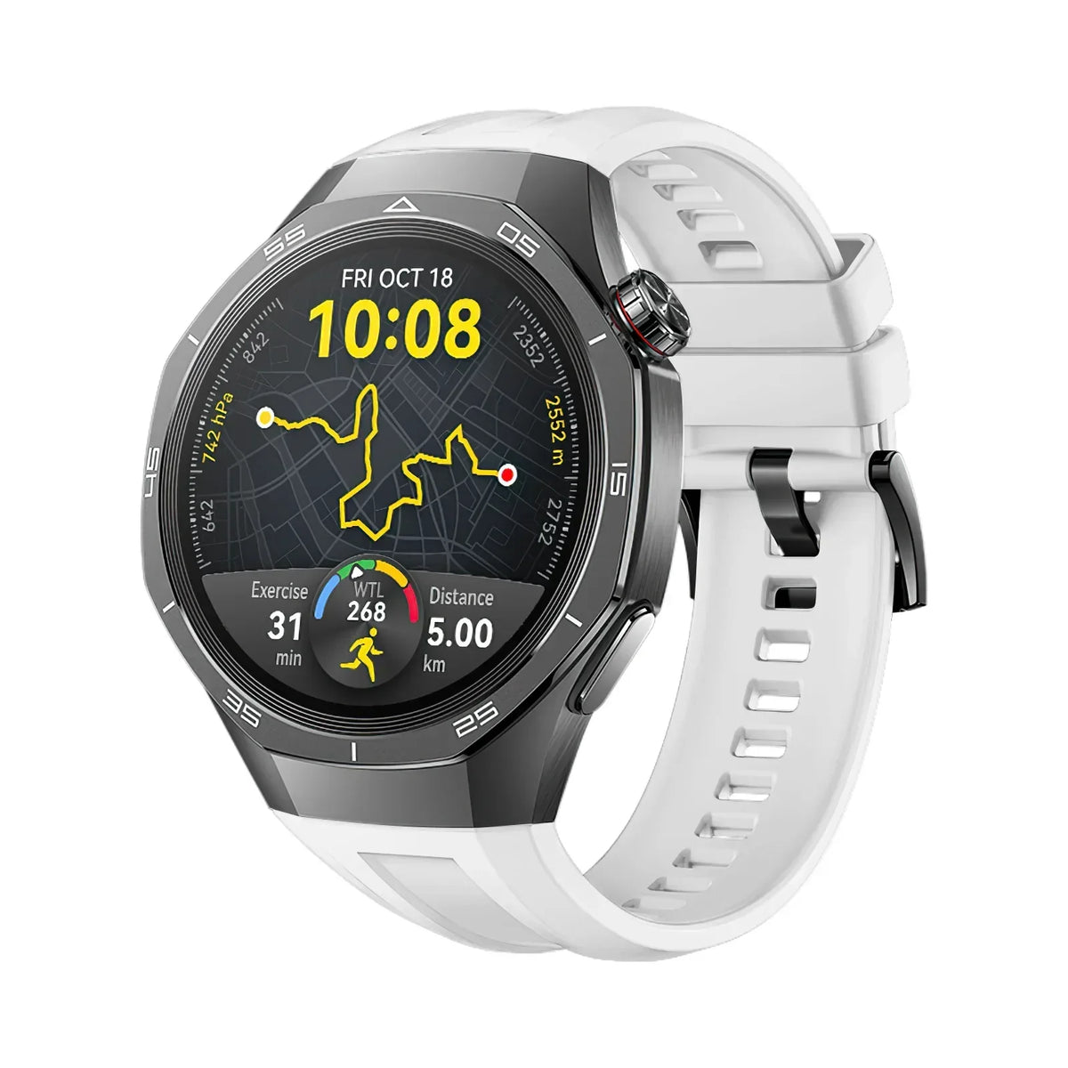22MM Silicone Sport Band for Huawei Watch GT5 / GT5 Pro / GT4 / GT3 / GT2 46mm & Redmi Watch 5 / 3
