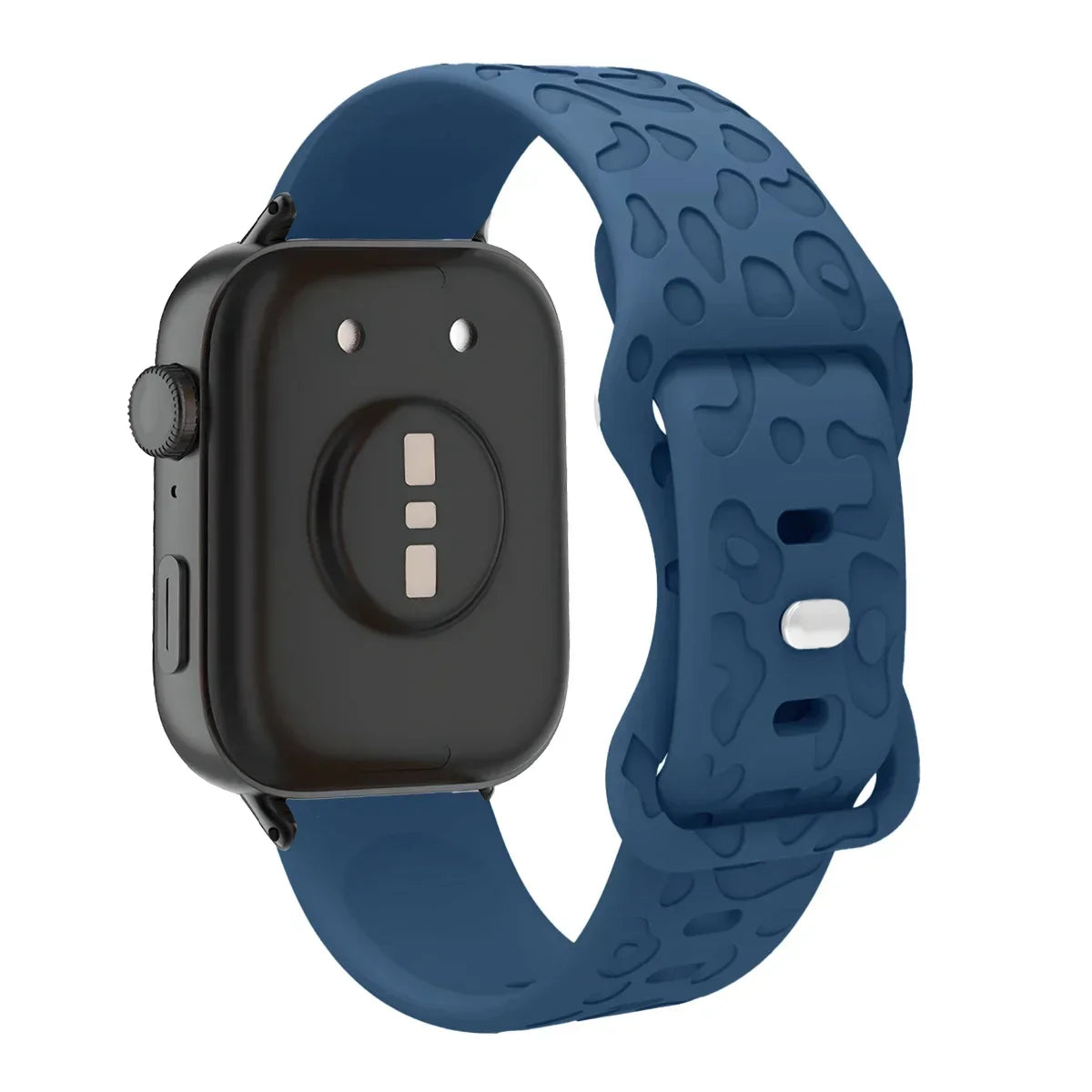 Leopard Engraved Silicone Watch Band for Huawei Watch Fit 4 / 4 Pro / Fit 3 / Fit 2