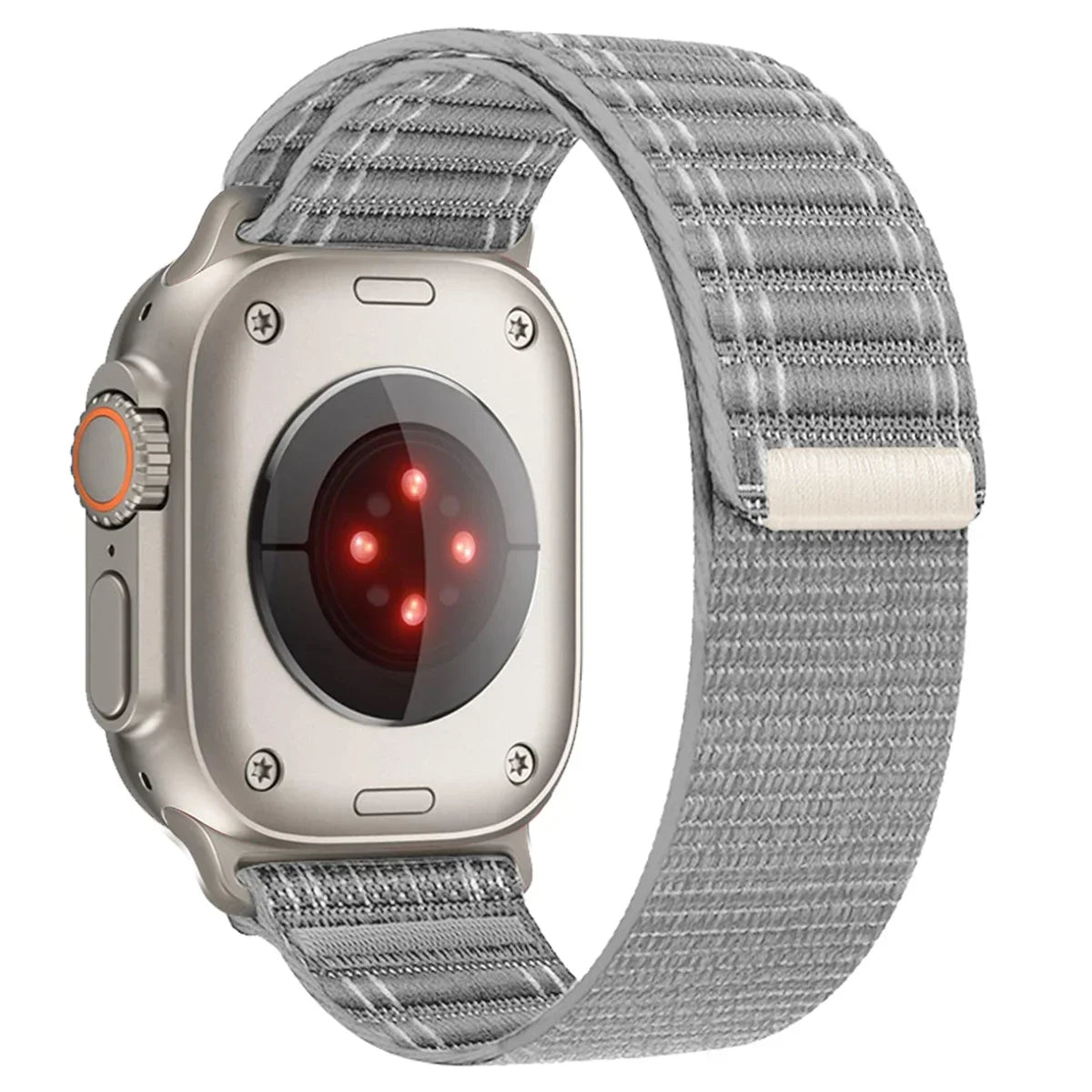 Nylon Loop Wave Strap for Apple Watch – Ultra 3/2 49mm, Series 11/10/9/8/7/6/SE 46/45/44/42/41/40mm