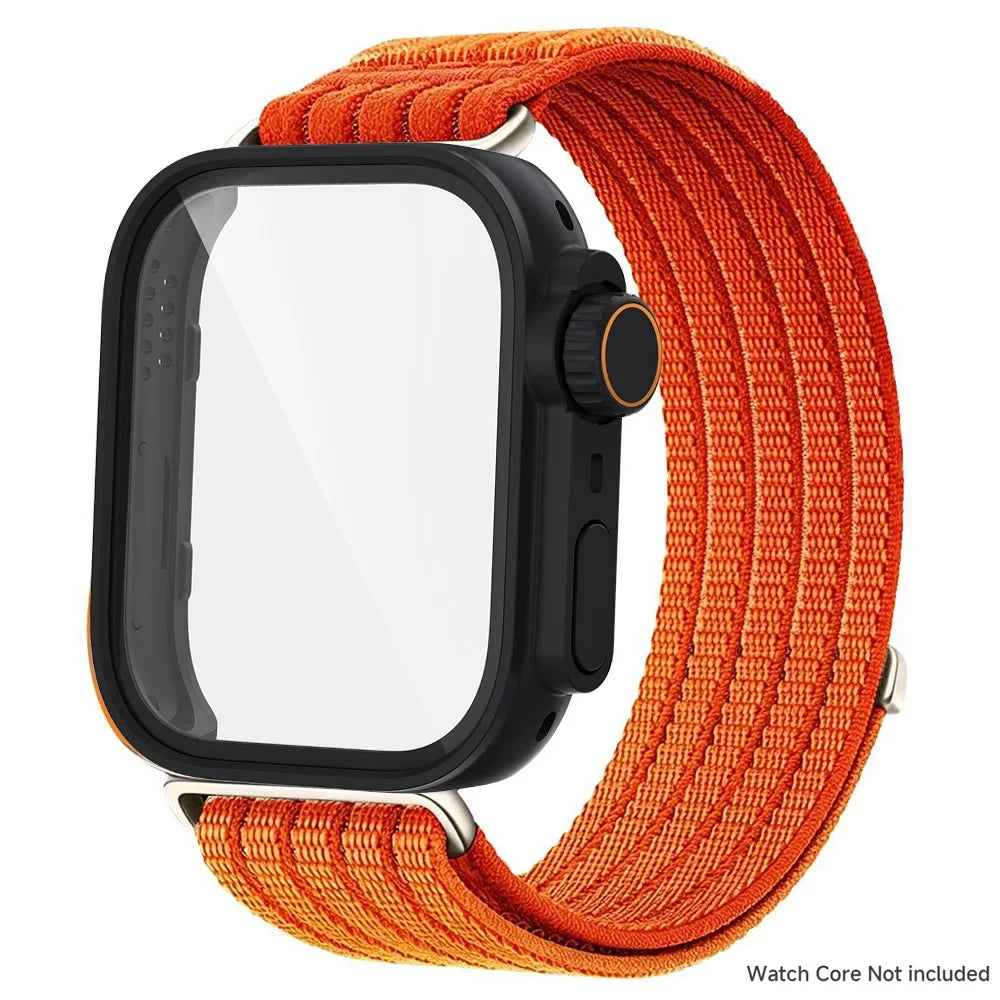 Nylon Band + Case for Huawei Watch Fit 5 / Fit 5 Pro – Woven Wristband with Ultra Cover