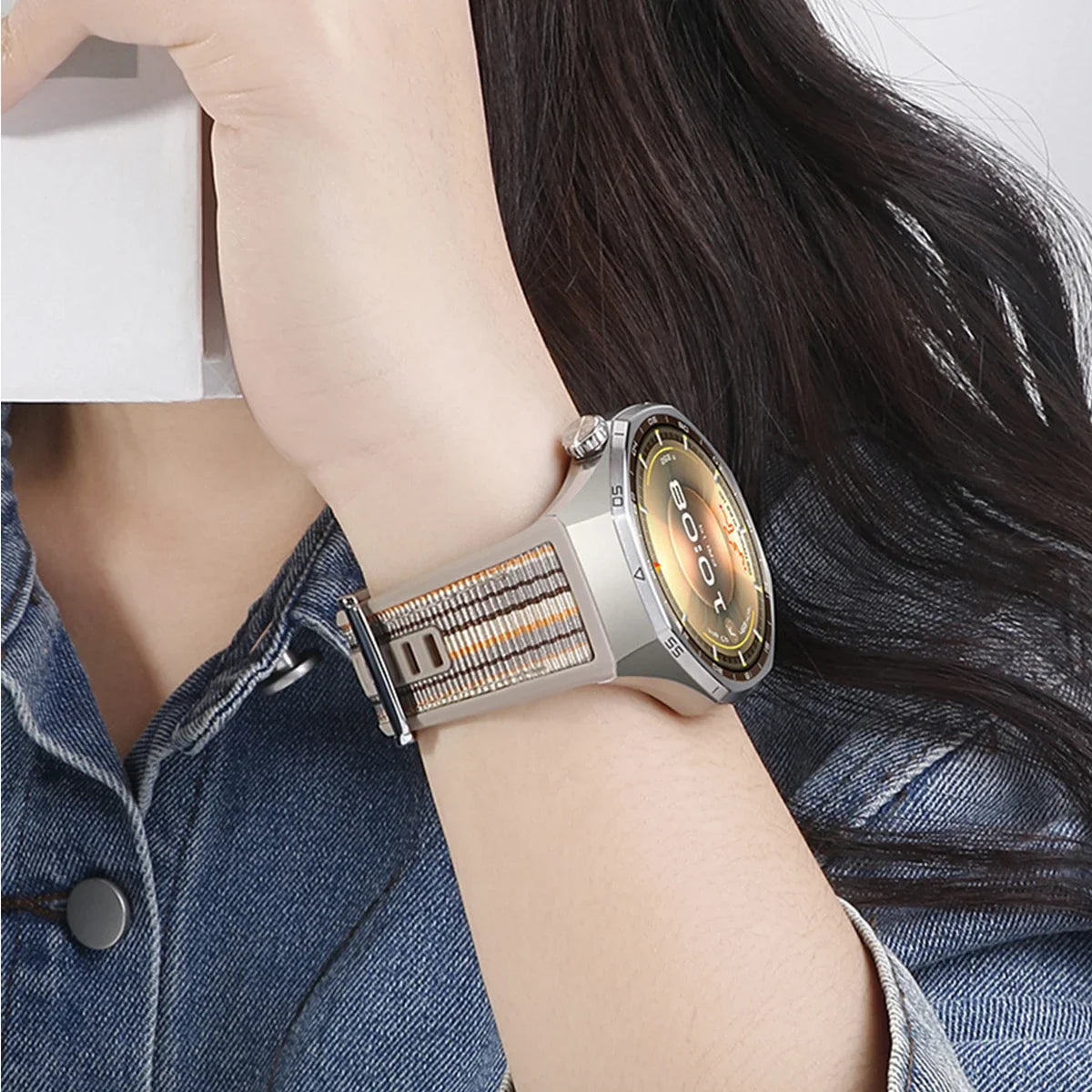 NoGap Nylon Silicone Band for Huawei Watch GT6 Pro 46mm