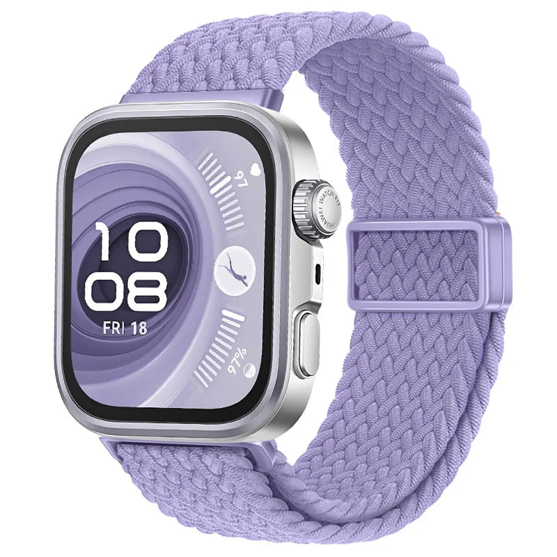 Magnetic Nylon Woven Band for Huawei Watch Fit 4 Pro / Fit 4 / Fit 3