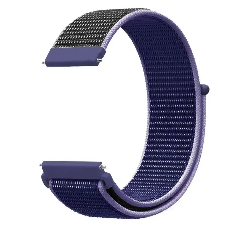 OnePlus Watch Nylon Sport Loop Band, Adjustable Velcro, 50 Colors