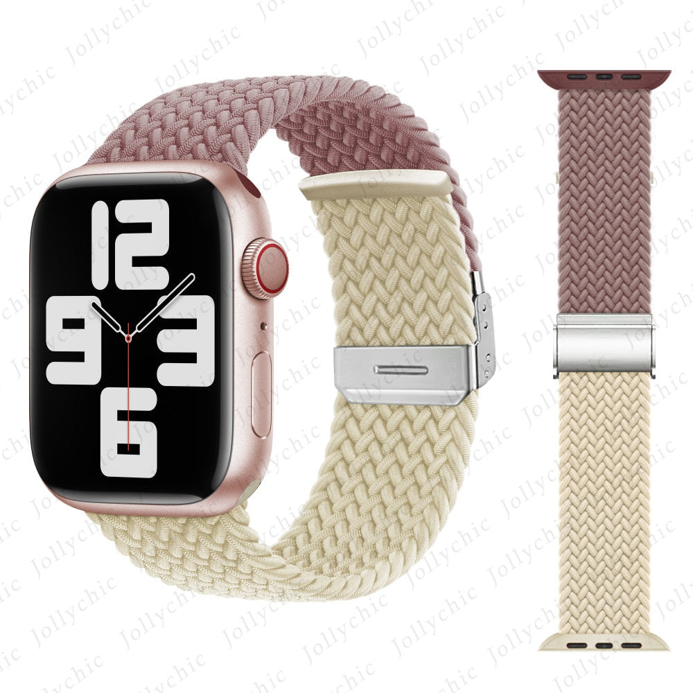 Apple Watch Loop Armband Series 11/10/9/8/7/6/5/4/ SE / Ultra 1/2/3 - Comfortable & Stylish