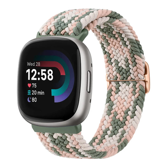 Fitbit Versa 4, Versa 3, Sense 2 & Sense Stretch Braided Loop Band