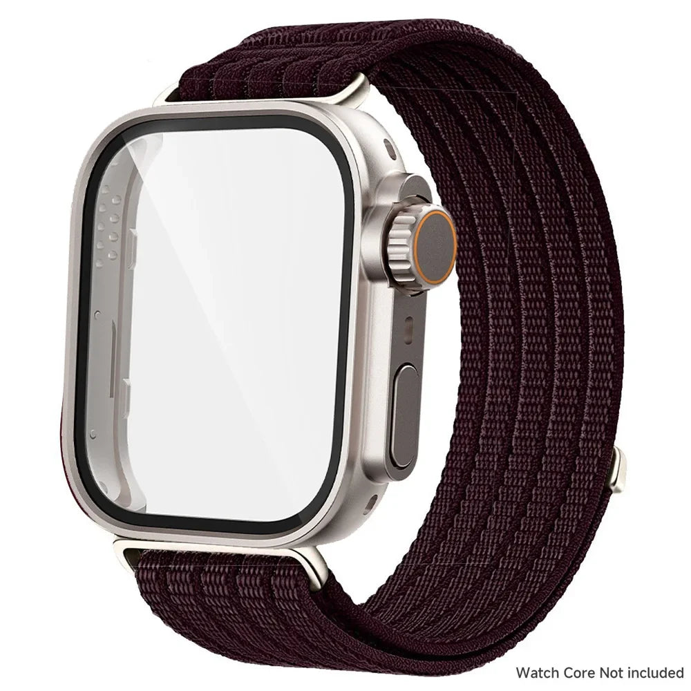 Nylon Band + Case for Huawei Watch Fit 5 / Fit 5 Pro – Woven Wristband with Ultra Cover