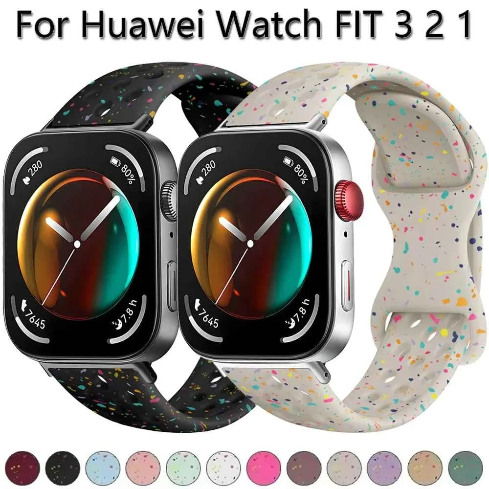 Silicone Sport Band for Huawei Watch Fit 3 / Fit 2 / Fit 1