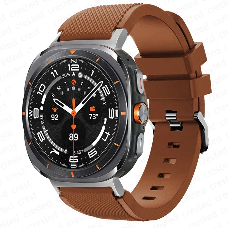 Samsung Galaxy Silicone Sport Watch Band - 20mm/Ultra+Ultra2