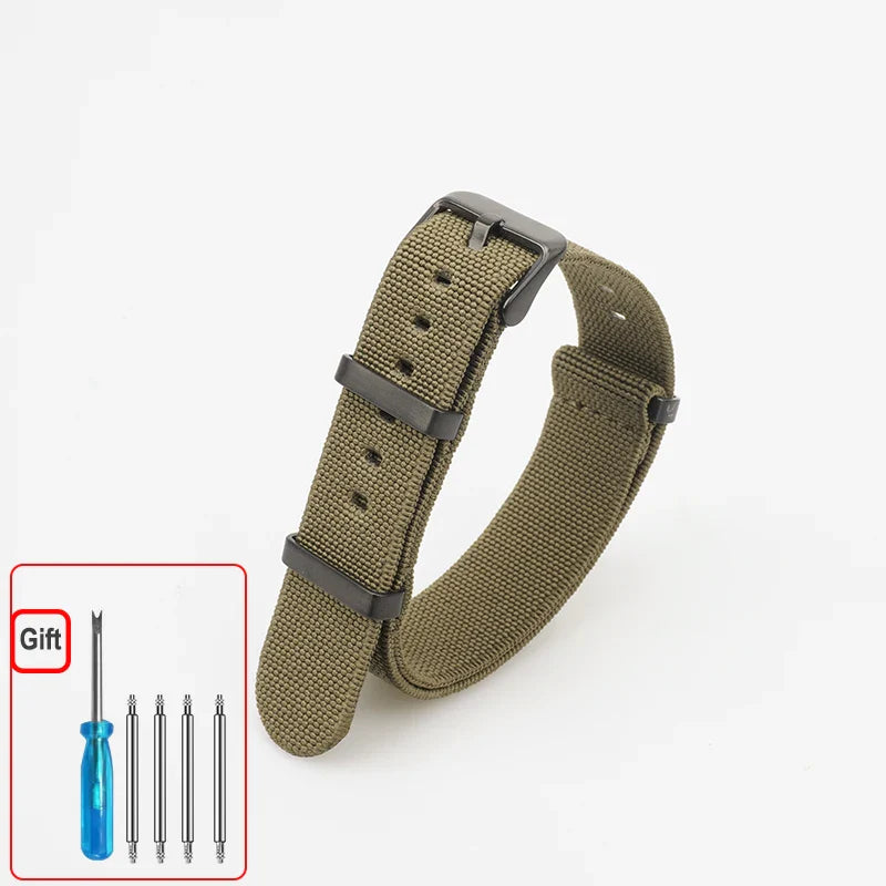 COROS Elastic Nylon Watch Band - Washable Waterproof Strap For Outdoors