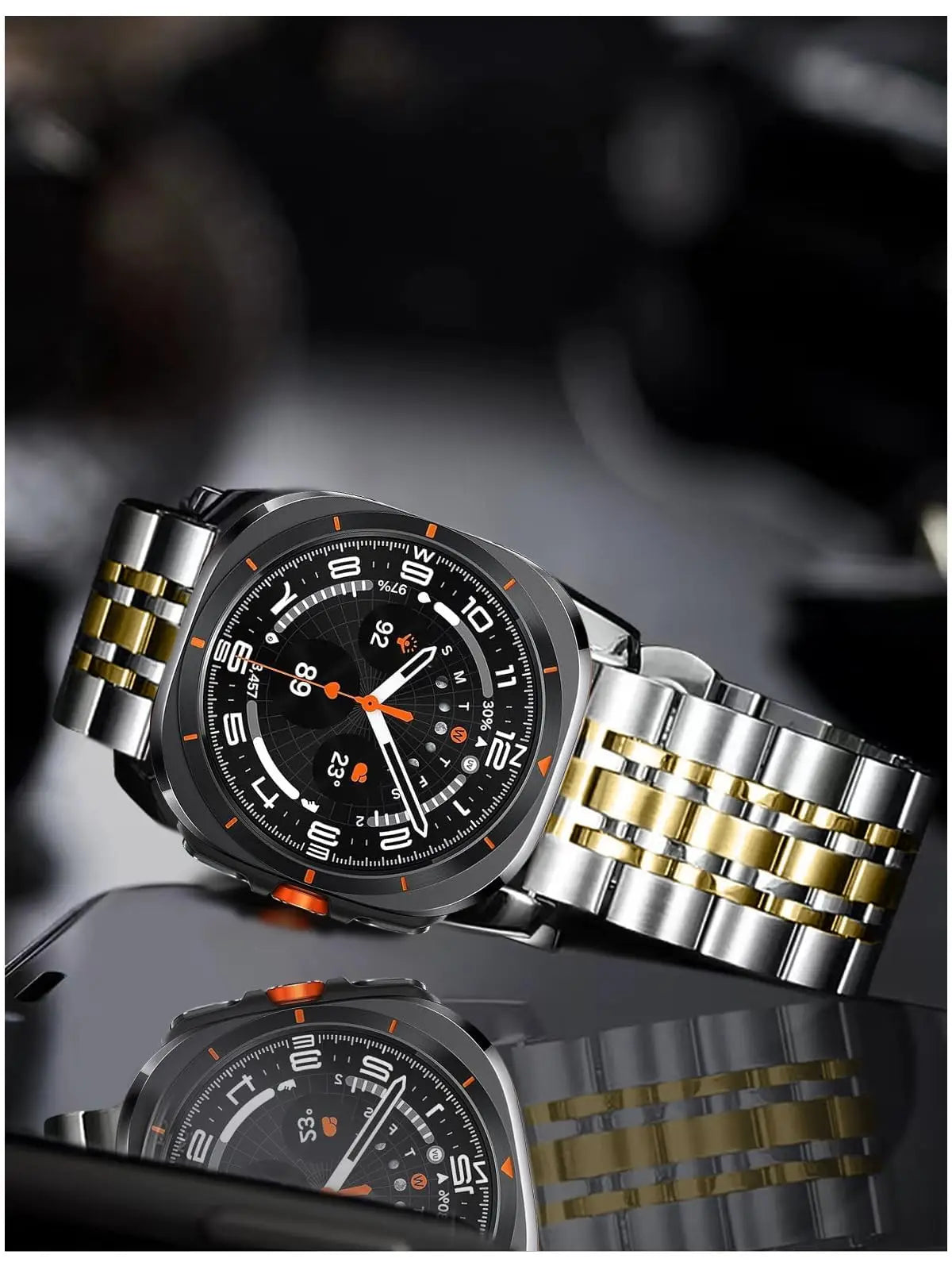 Stainless Steel Band for Samsung Galaxy Watch 8 40mm 44mm, 8 Classic 46mm & Ultra 47mm