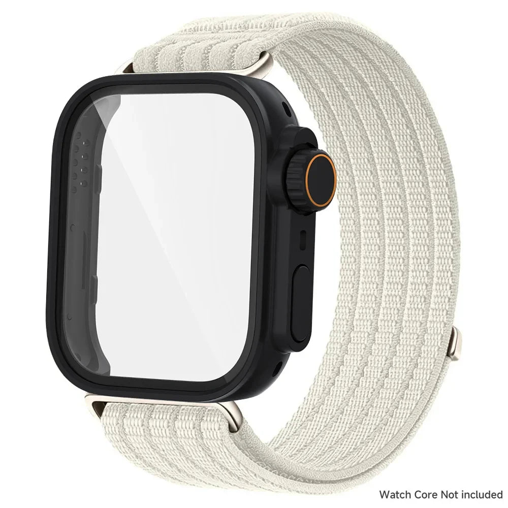 Nylon Band + Case for Huawei Watch Fit 5 / Fit 5 Pro – Woven Wristband with Ultra Cover