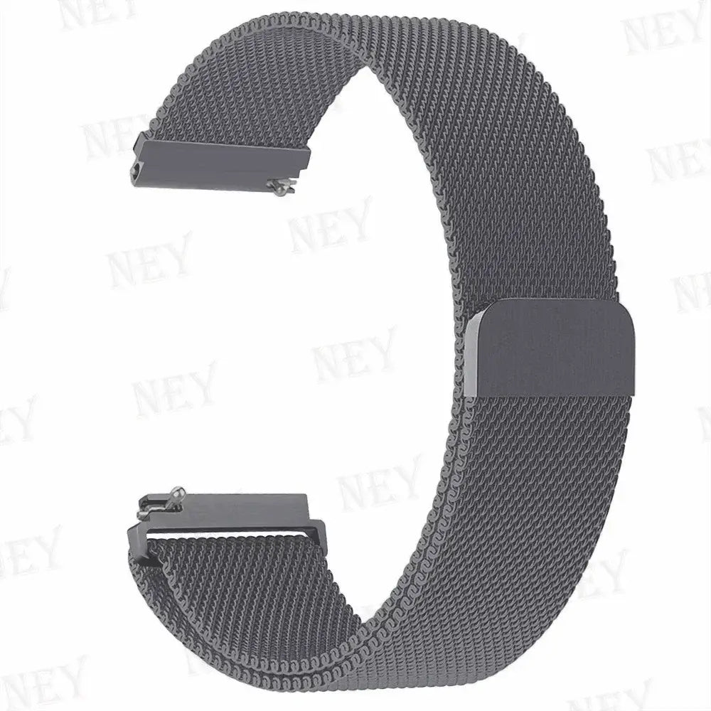 Amazfit Balance, GTR, GTS & Bip Milanese Mesh Band, Magnetic Closure
