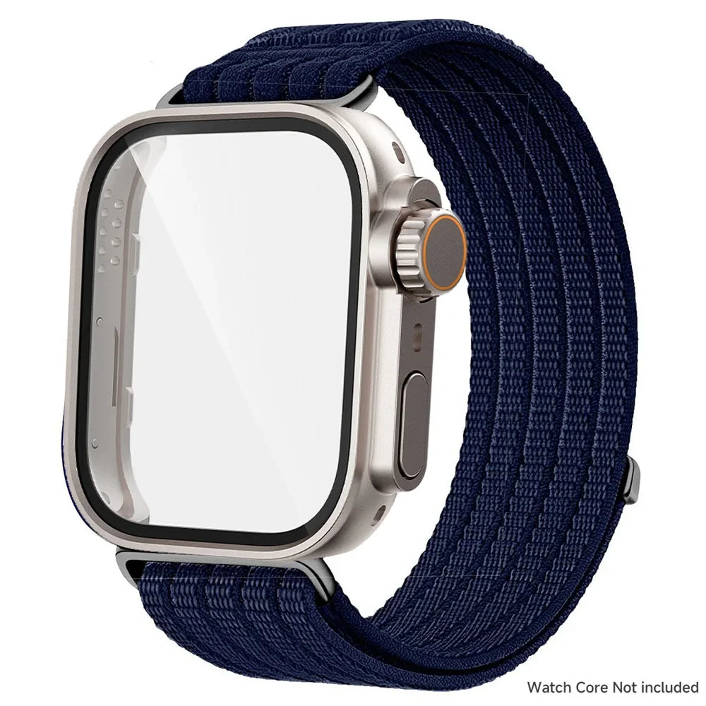 Nylon Band + Case for Huawei Watch Fit 5 / Fit 5 Pro – Woven Wristband with Ultra Cover