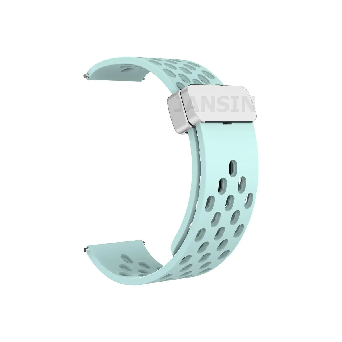 Amazfit Balance, GTR, GTS & Bip Vented Silicone Band, Magnetic Clasp