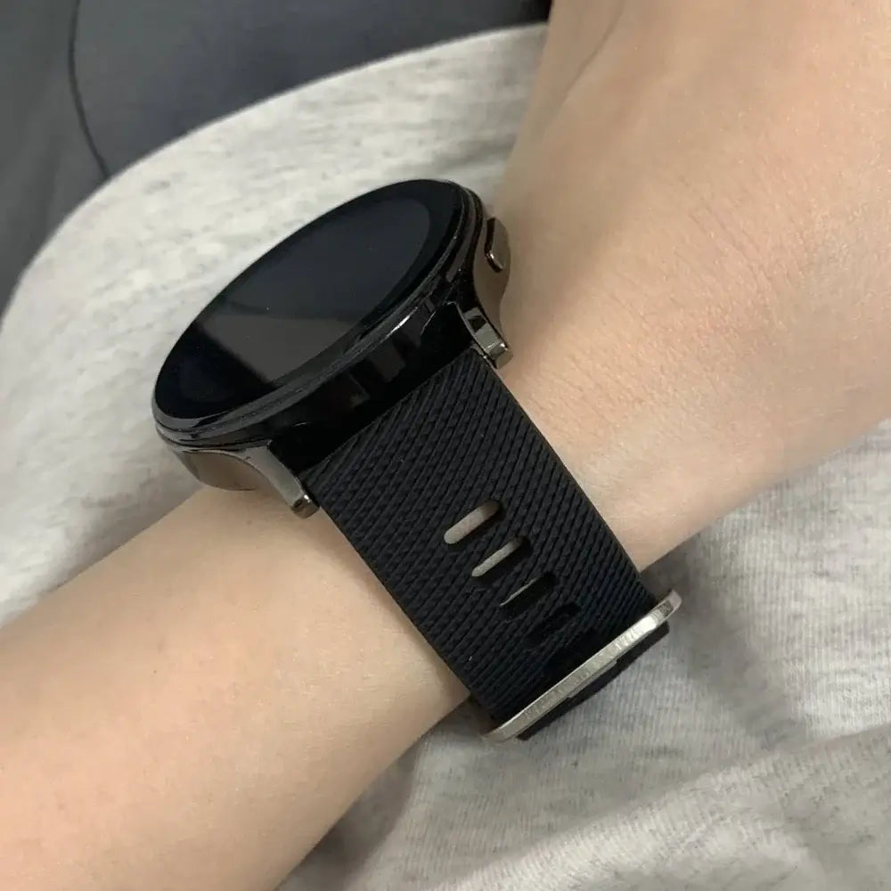 Amazfit Balance, GTR, GTS & Bip Ridged Silicone Sport Band, 32 Colors