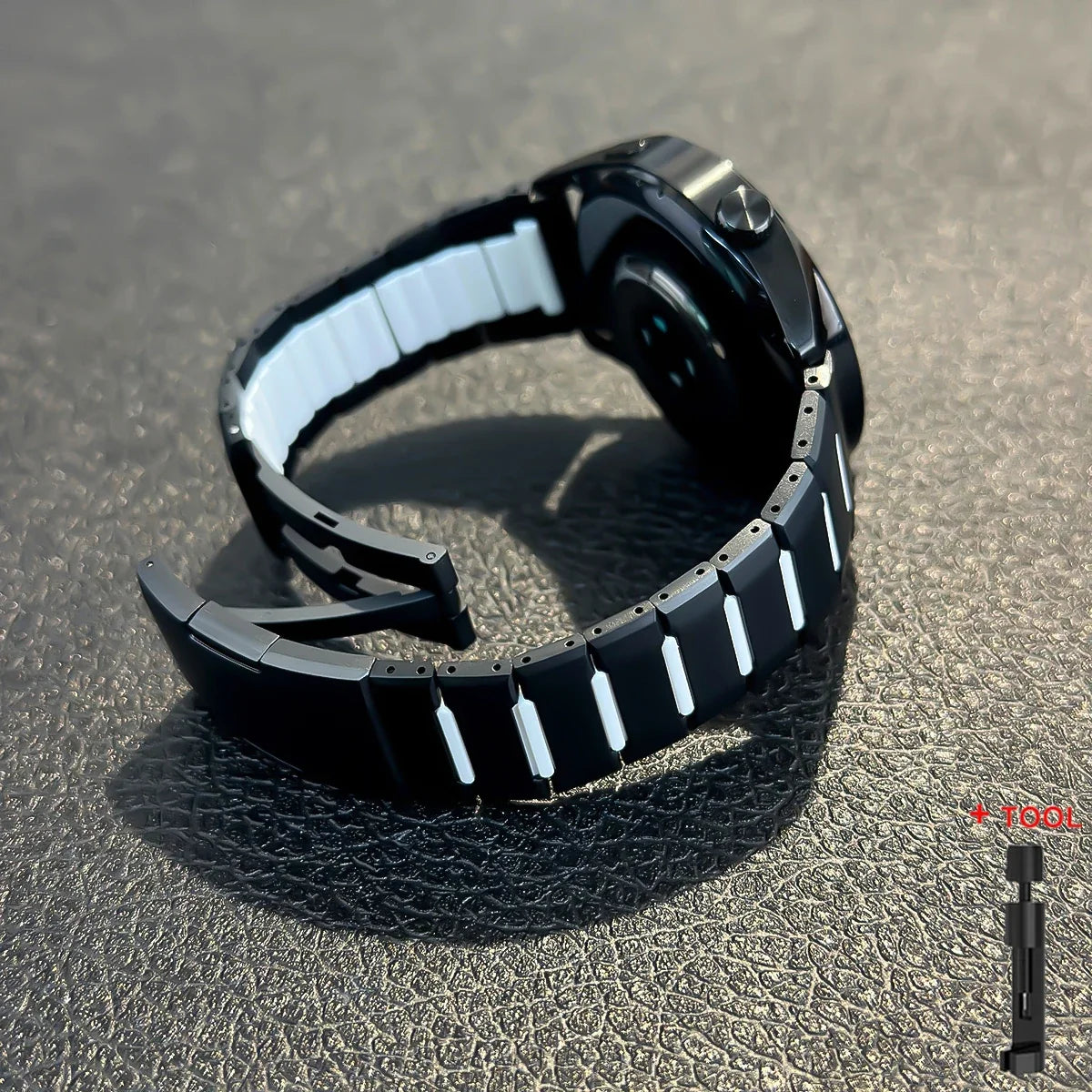22MM Stainless Steel Watch Band for Huawei GT6 GT5 GT4 GT3 & Samsung Galaxy Watch