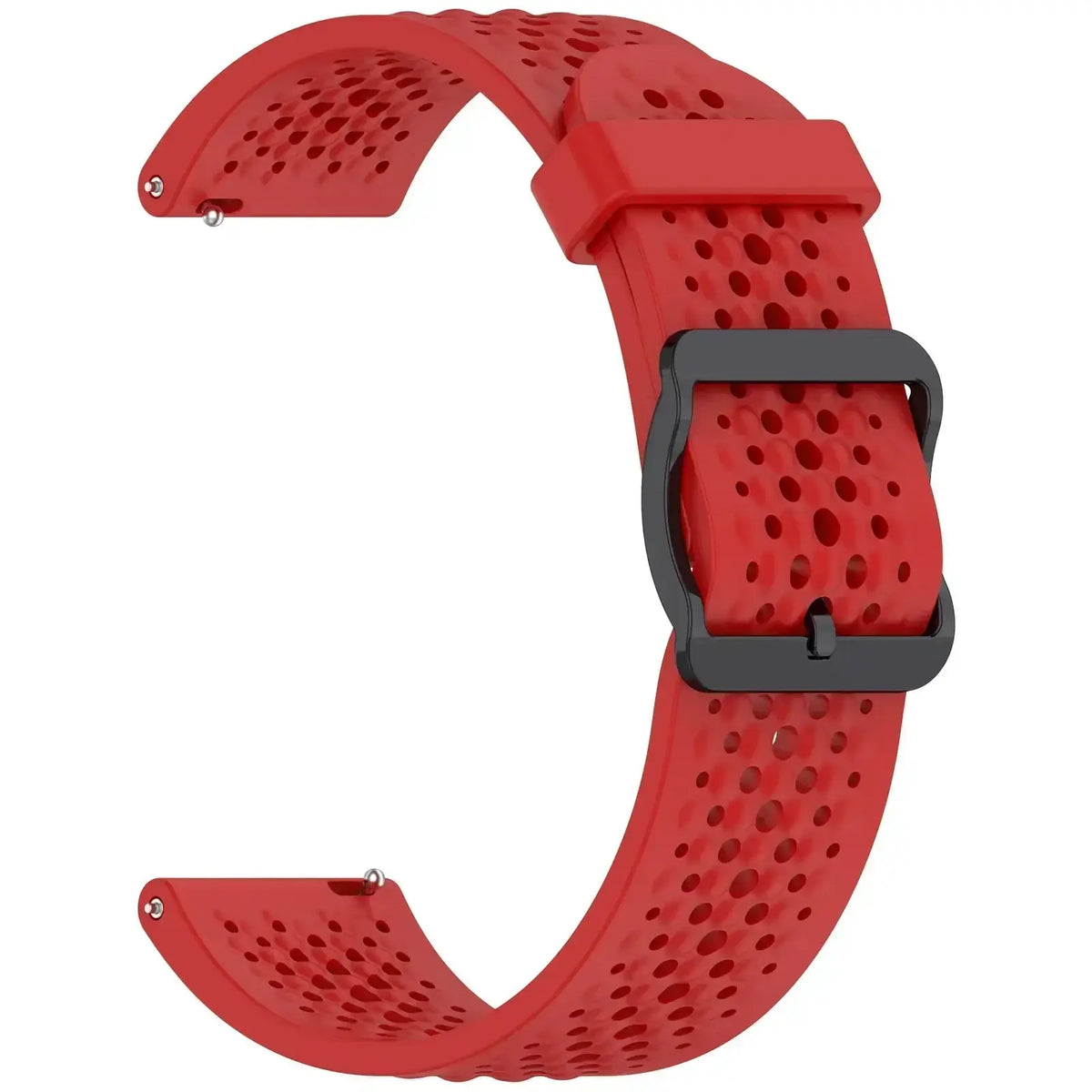 Amazfit Balance, GTR, GTS & Bip Silicone Air-Hole Band, Pin Buckle