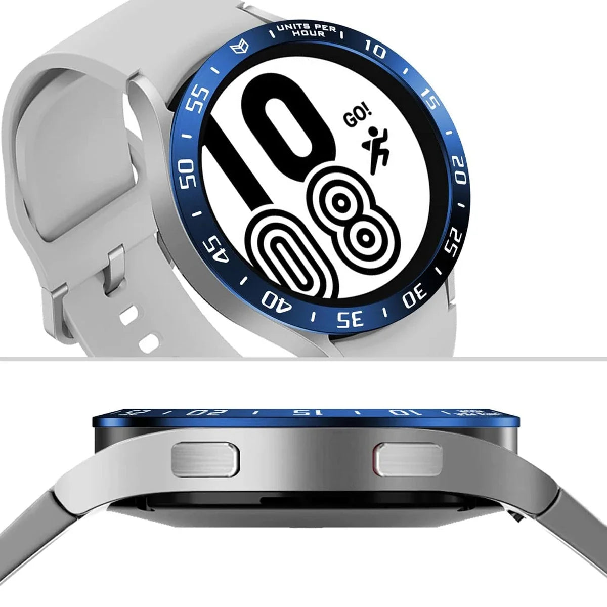 Stainless Steel Bezel Ring for Samsung Galaxy Watch 7 (40/44mm) & Watch Ultra 47mm