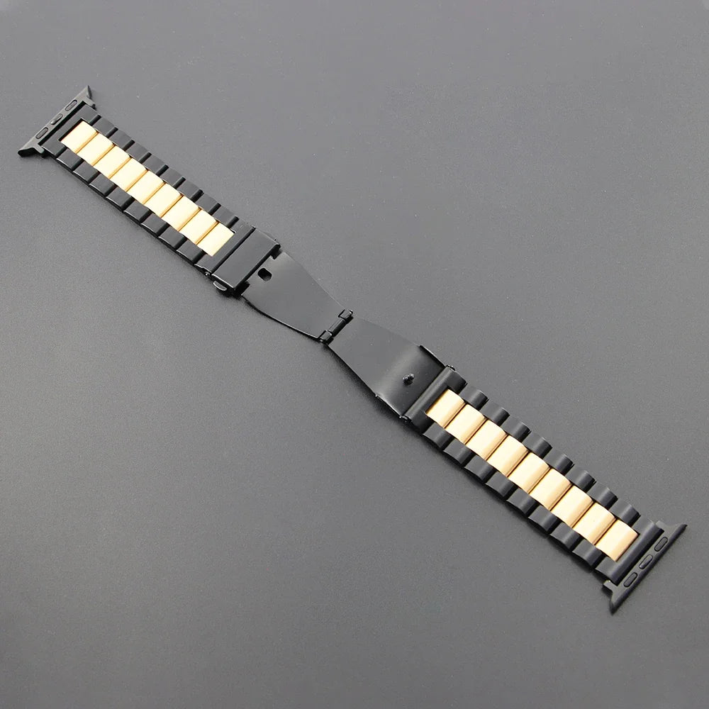 Stainless Steel Strap for Apple Watch Ultra 3/2/1 49mm – Series 11/10/9/8/7/6/SE/5/4/3 46/45/44/42/41/40/38mm